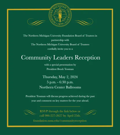 Community Leadership Reception on May 2, 2024